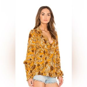 SPELL & Gypsy Etienne Blouse Sz Large